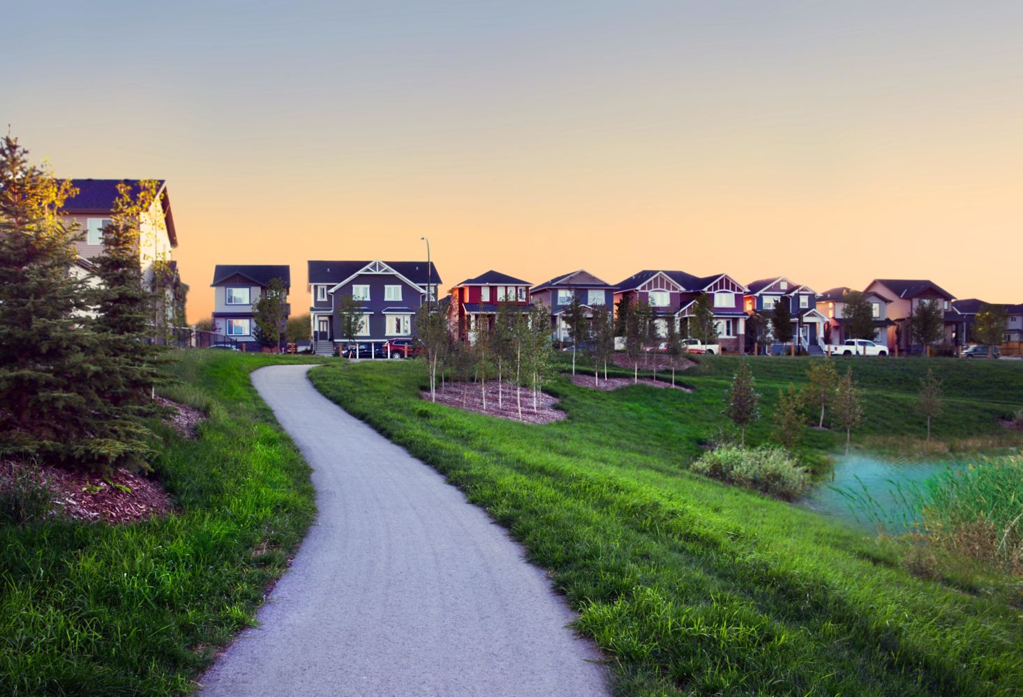 The Willows of River Heights Cochrane Townhouse Development Calgary