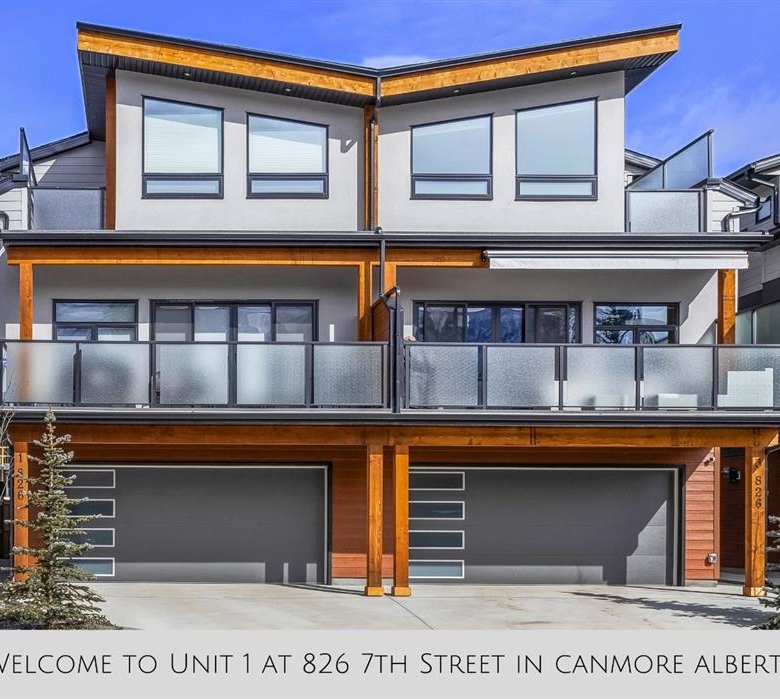 #1 826 7th Street, Canmore, Alberta, T1W 2C8