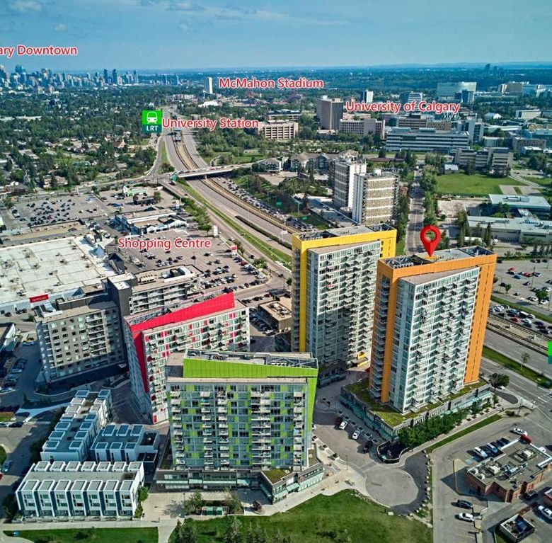 #1706 3830 BRENTWOOD Road NW, Calgary, Alberta, T2L 2J9