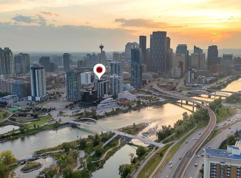 #1503 550 Riverfront Avenue SE, Calgary, Alberta, T2G 1E5